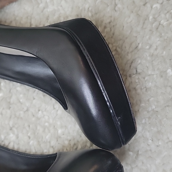 POUR LA VICTORIE platform leather stilettos size 8 - Picture 8 of 16